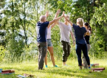 Corso aziendale di Team building in outdoor